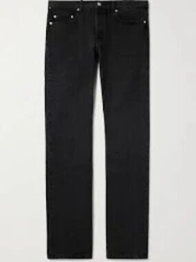 A.P.C. New Standard Black Stretch Denim Jeans